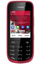 Nokia Asha 203 Dark Red