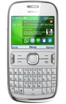 Nokia Asha 302 Dark White