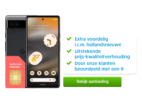 Wk 23 - Google Pixel 6a + hollandsnieuwe