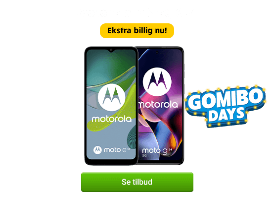 Week 12+13 - Gomibo Days overige domeinen - Motorola 