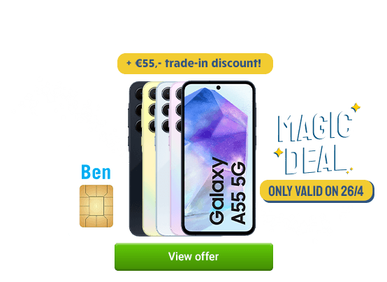 MAGIC WEEK: vrijdag - Ben + Galaxy A55