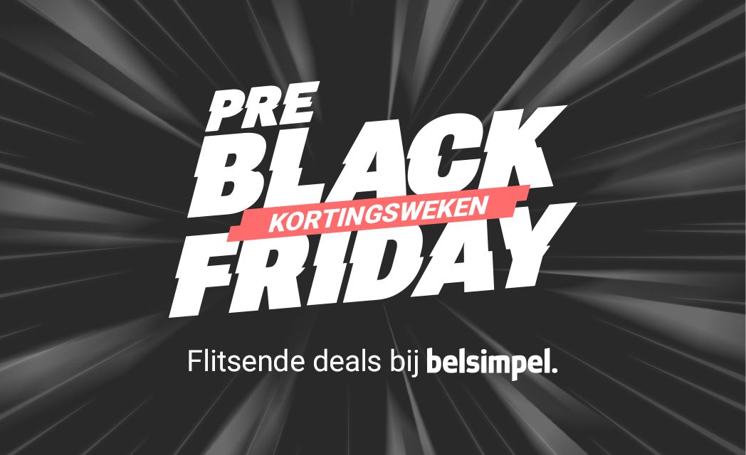 Black Friday 2024 bij Belsimpel!