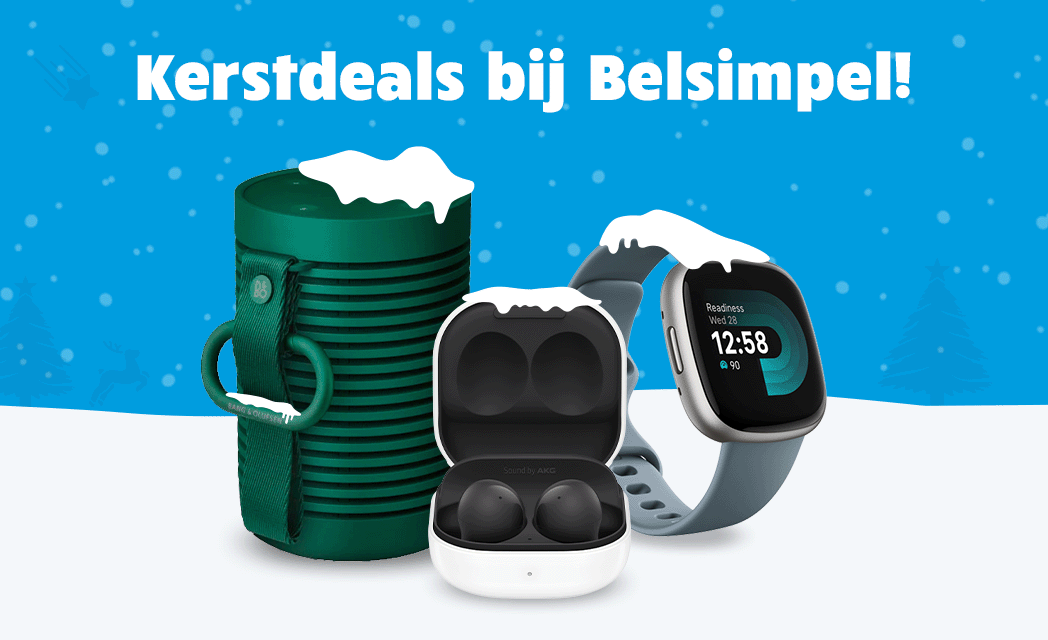 Kerst vier je samen met Belsimpel