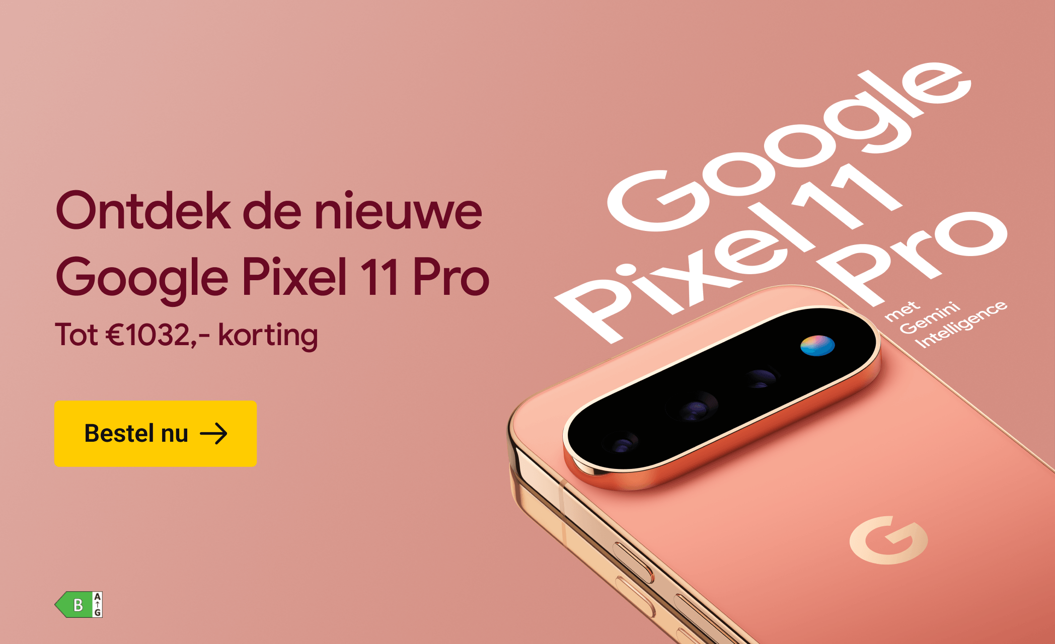 Google lanceert de Pixel 11-serie en Pixel Watch 5
