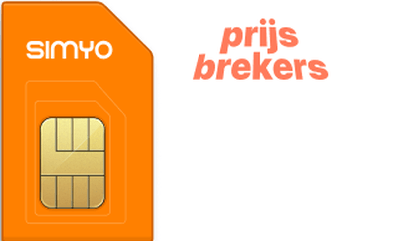 Ontvang nu €150,- cashback bij Simyo