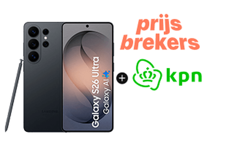 Tot wel €974,- voordeel op de Samsung Galaxy S26 Ultra
