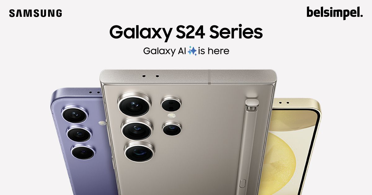 Samsung introduceert: De Galaxy S24, S24 Plus en S24 Ultra