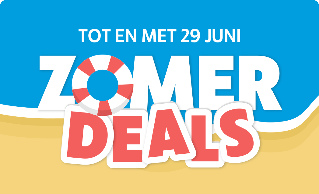 De Zomerdeals zijn begonnen!