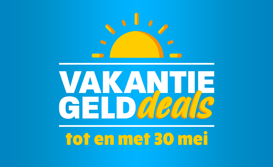 Vakantiegeld-deals bij Belsimpel!