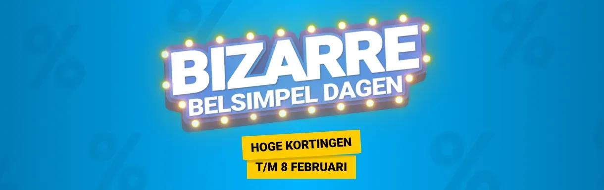 Het is zover: de Bizarre Belsimpel Dagen zijn begonnen!