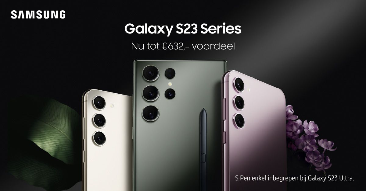 Samsung introduceert de nieuwe Galaxy S23-serie!