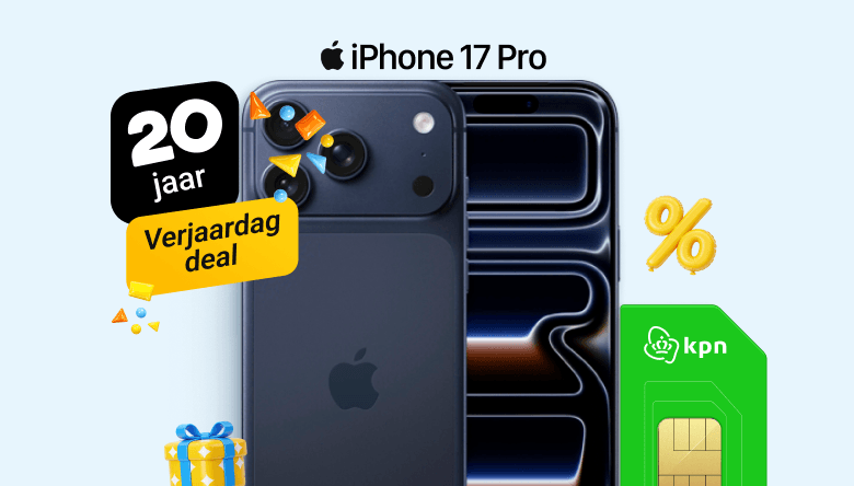 Tot €433,- korting op de iPhone 17 Pro