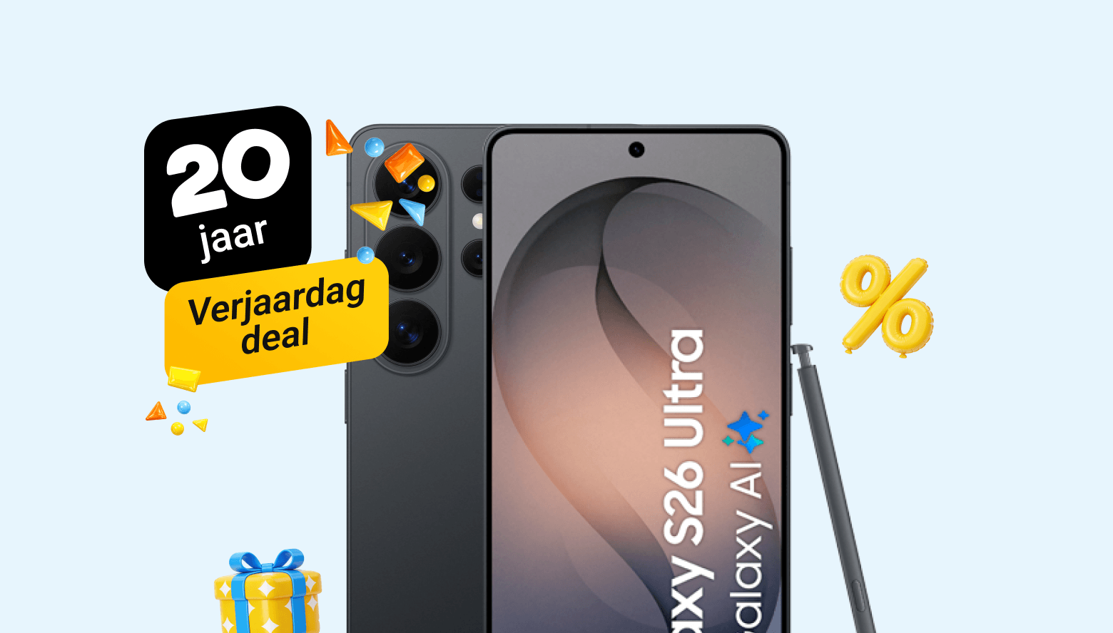 Feestelijk veel voordeel op de S26 Ultra