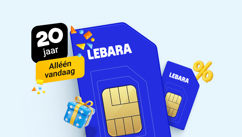€150,- cashback bij Lebara