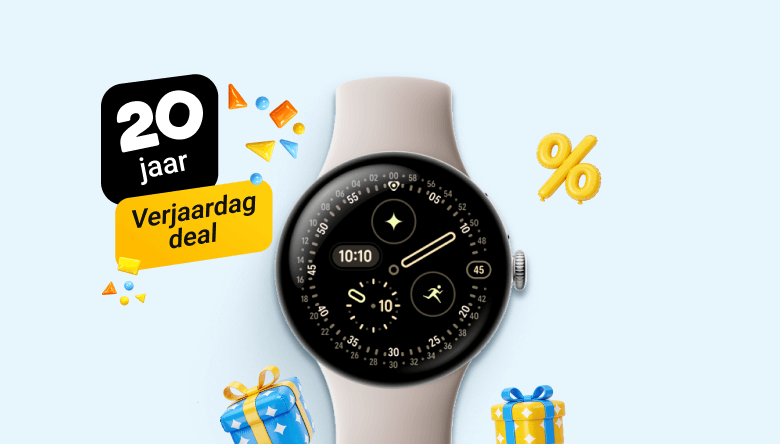 Een echte Verjaardagsdeal: Pixel Watch 4