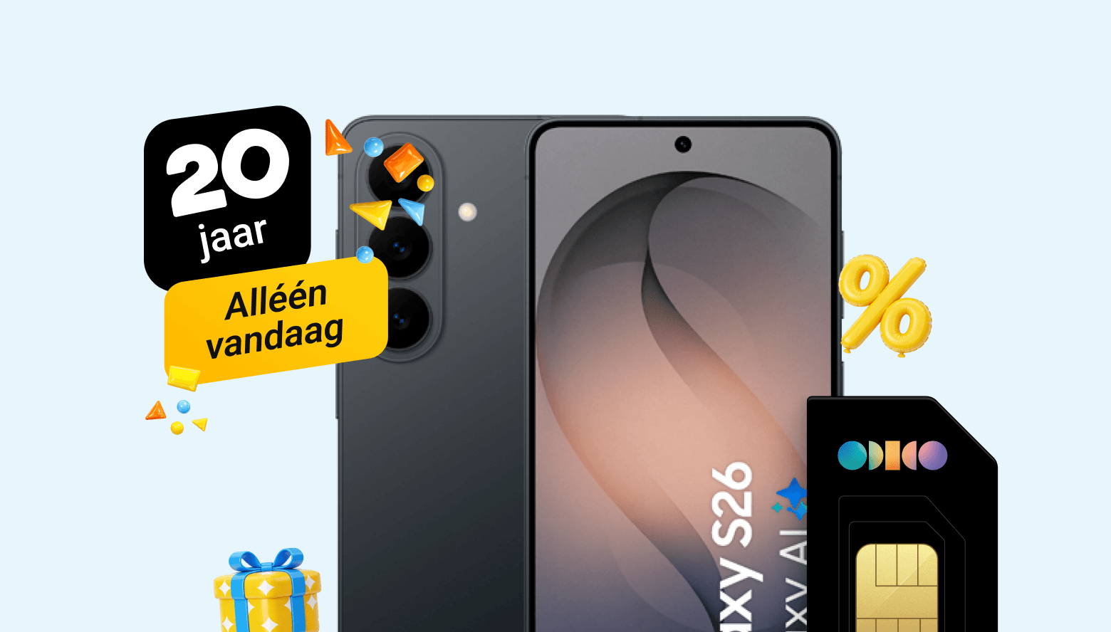 Tot €369,- korting op de Galaxy S26 