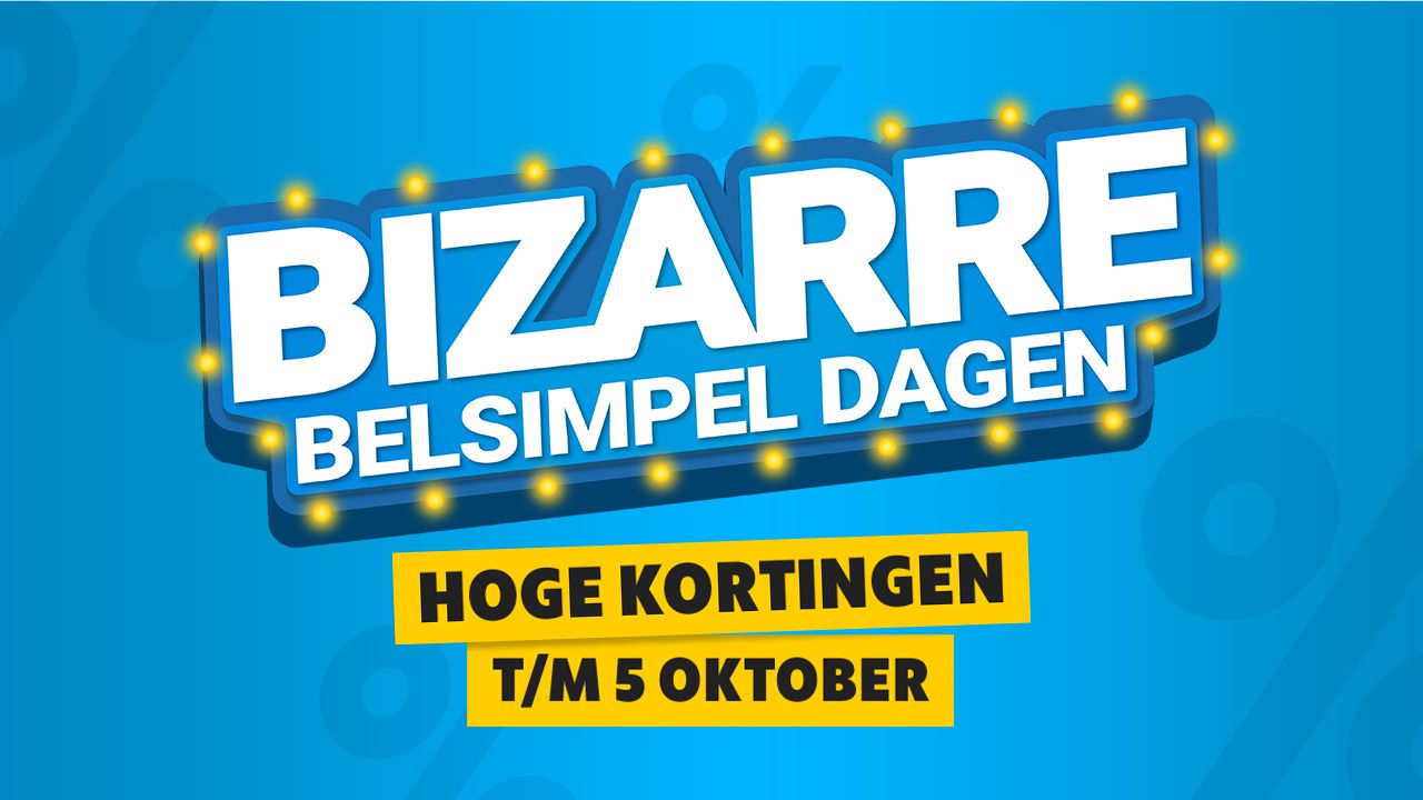 De Bizarre Belsimpel Dagen zijn terug!