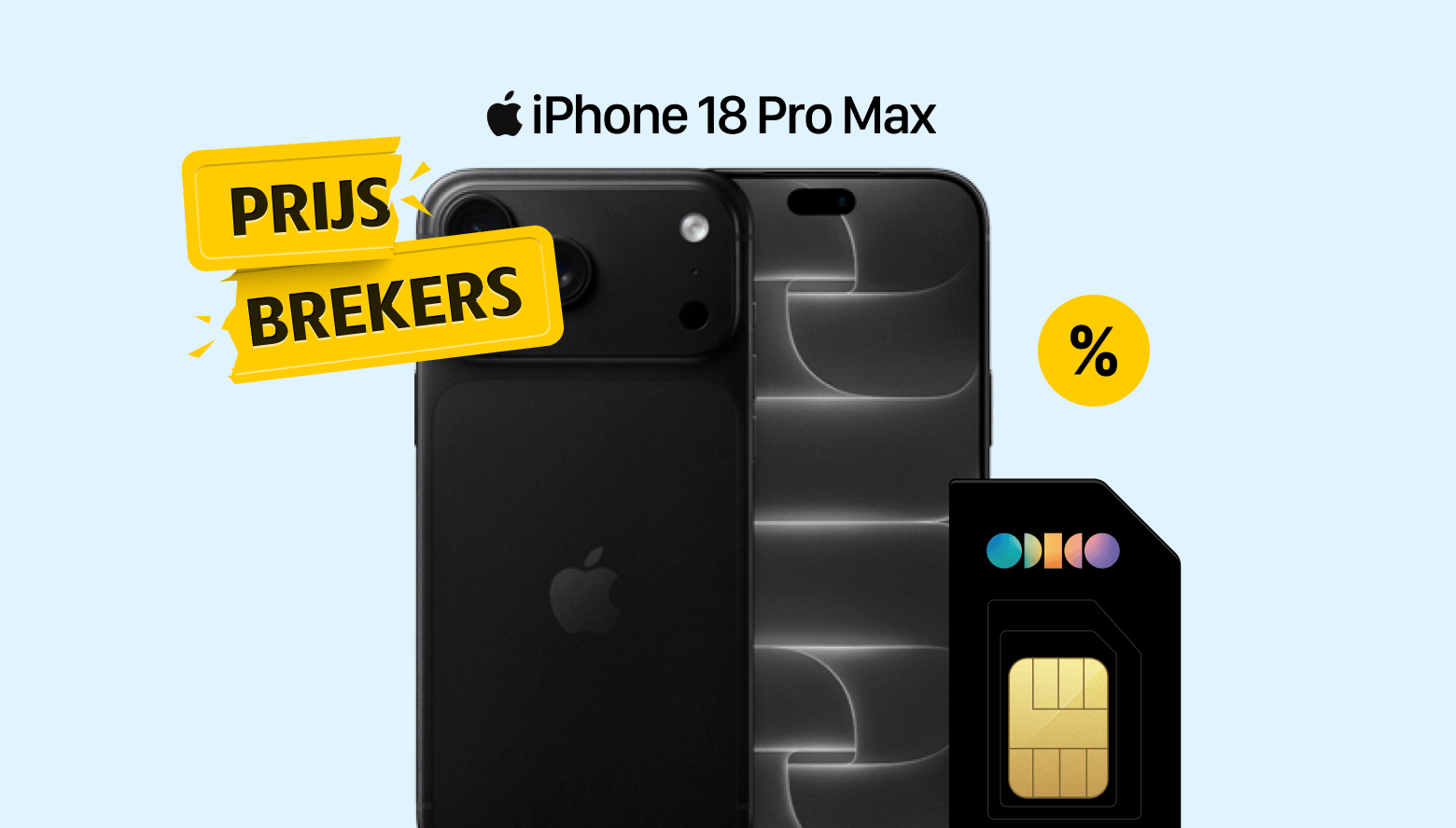 Wel 'n nieuwe iPhone, niet de hoofdprijs? 