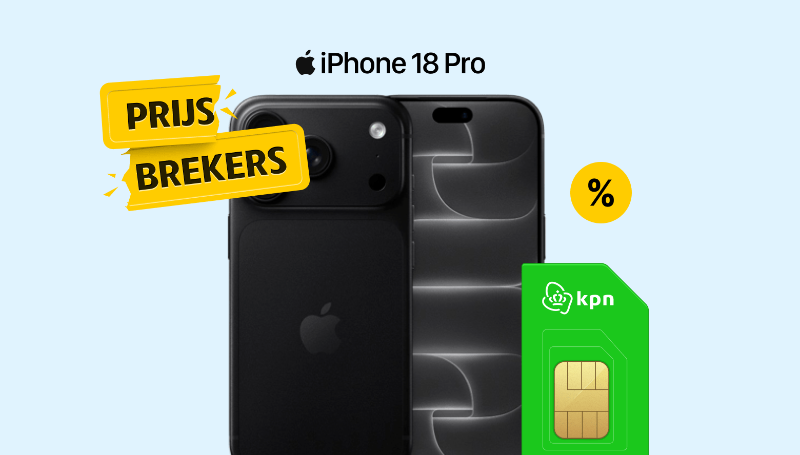 Heb morgen al jouw nieuwe iPhone in huis!