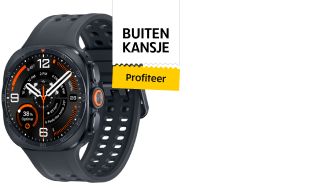 Pak hoge kassakorting met de code BelsimpelxWatchUltra75