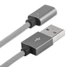 4smarts Magnetische Kabel USB naar Lightning + microUSB 1 meter Grey