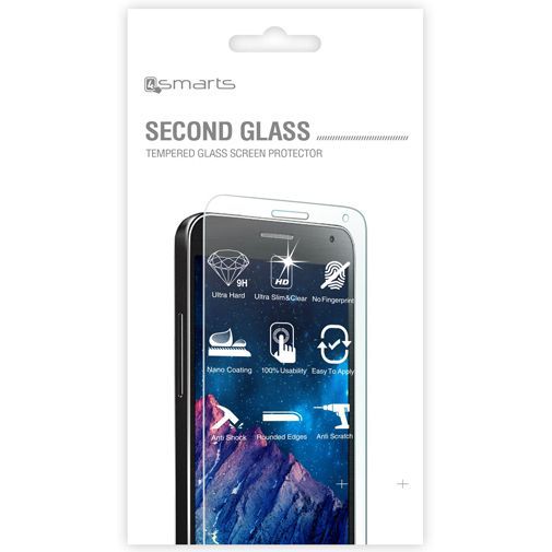 4smarts Second Glass Screenprotector Microsoft Lumia 650