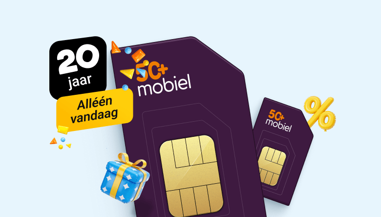 Eén jaar data voor slechts €1,- per maand