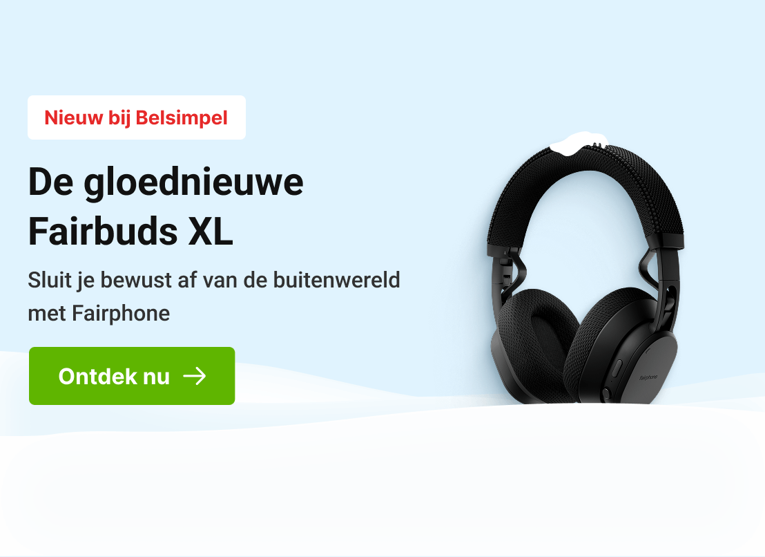 Week 50'25 - Belsimpel - Hero 8 - Fairphone Fairbuds XL