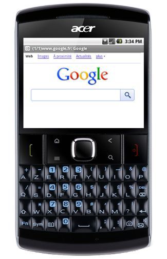 Acer BeTouch E210 Black