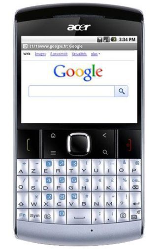 Acer BeTouch E210 White