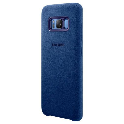 Samsung Alcantara Back Cover Blue Galaxy S8