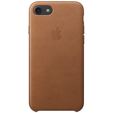 Apple Leather Case Saddle Brown iPhone 7 8