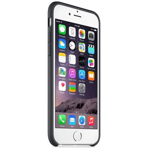 Apple Silicone Case Black iPhone 6/6S