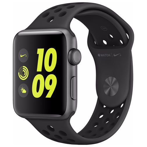 Apple Watch Series 2 Sport Nike+ 42mm Grey Aluminium (Black Strap)