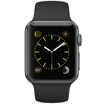 Apple Watch Series 1 Sport 38mm Black Belsimpel