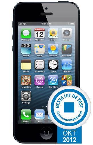 Apple iPhone 5 ブラック Apple iPhone 5 32GB Black - kopen - Belsimpel