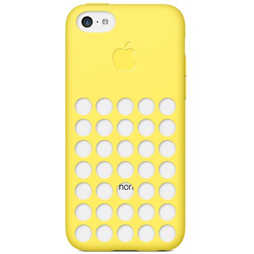 Apple iPhone 5C Soft Case Yellow