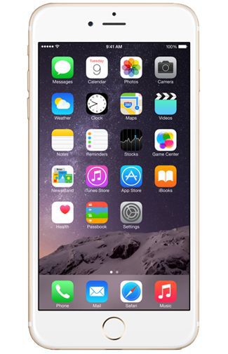 zaterdag Megalopolis bevind zich Apple iPhone 6 Plus 64GB Gold - kopen - Belsimpel