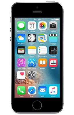 Apple iPhone se本体 ブラック 16G Apple iPhone SE 2016 16GB Black - kopen - Belsimpel