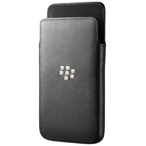 BB10 Leather Pocket Black