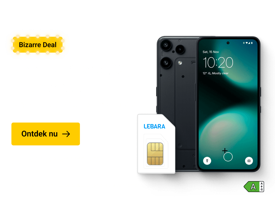 Week 4'26 - Belsimpel - hero 5  - Nothing + Lebara