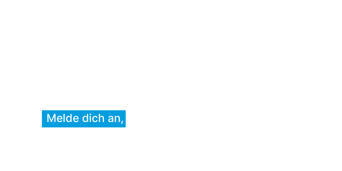 Business Angebote