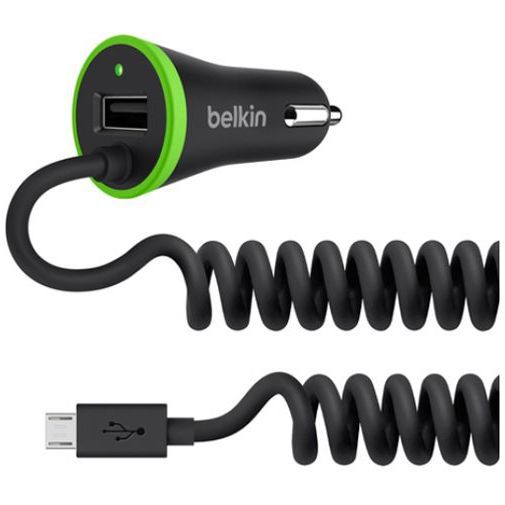 Belkin Autolader Micro USB 3.4A Black