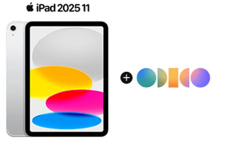 Ontvang tot €332,- korting op de Apple iPad 2025 11 WiFi + 5G