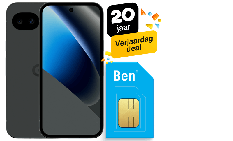 Krijg de Google Pixel 10a cadeau bij Ben