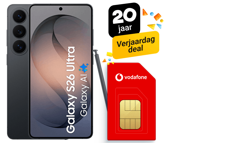 Tot €826,- voordeel op de Galaxy S26 Ultra