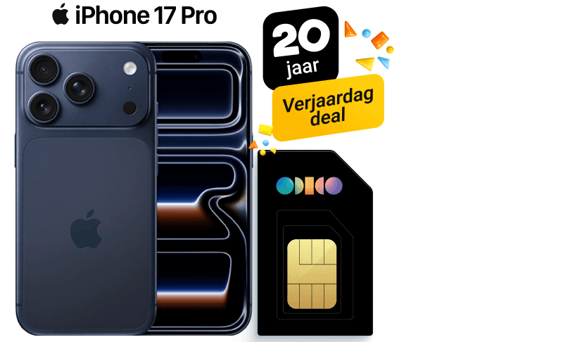 Tot €398,- korting op de iPhone 17 Pro