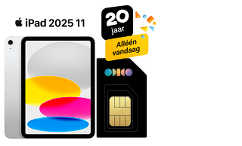 Kies voor de iPad 2025 11 met WiFi en 5G