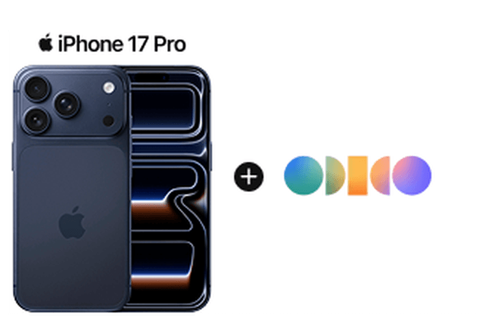 Met Odido tot €326,- korting op de Apple iPhone 17 Pro