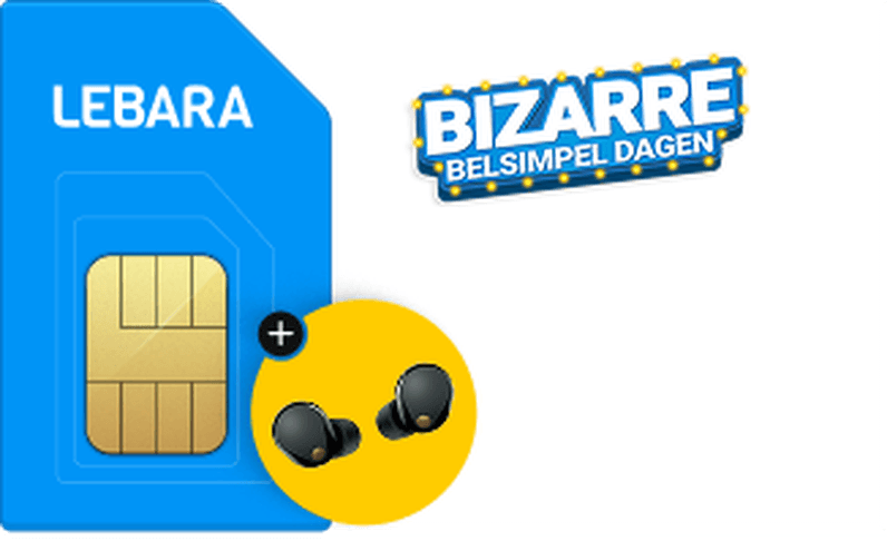 Krijg nu Sony WF-1000XM5 t.w.v. €320,- cadeau bij Lebara